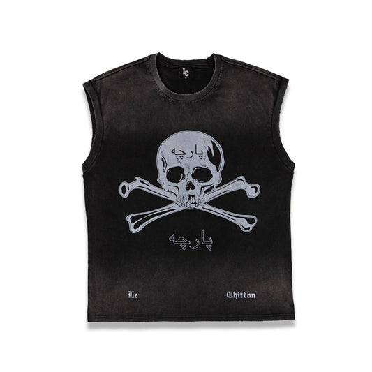 SKULL & BONES CUT OFF